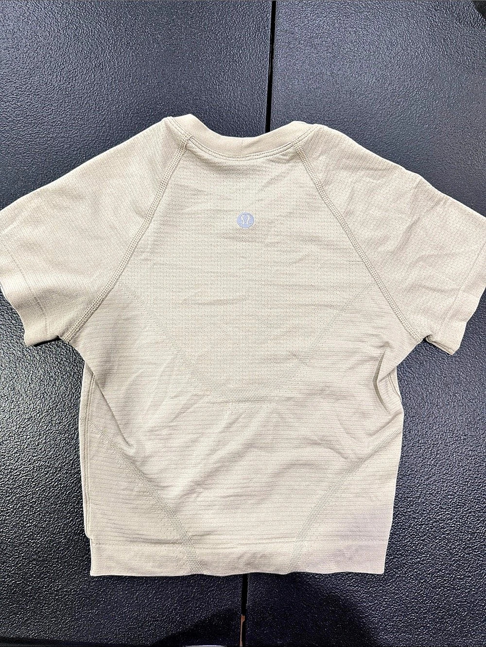 Lululemon Cropped Swiftly Tech Short-Sleeve Shirt 2.0 Sz 0